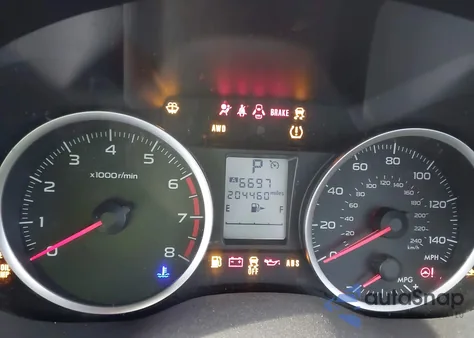 2014 Subaru Forester 2.5I z USA, uszkodzony, nr VIN JF2SJAAC6EH489731